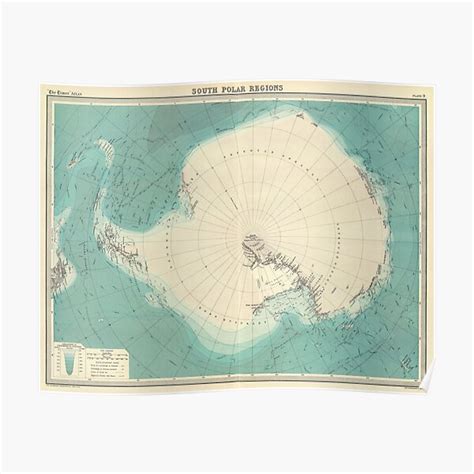 Antique Map North Polar Regions 1922 Agrohort Ipb Ac Id