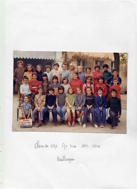 Photo De Classe Cm2 1975 1976 Mr Vieu De 1976 Ecole Communale Garçons