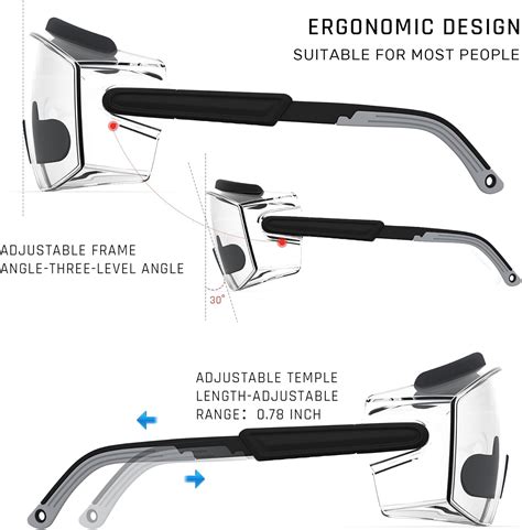 Anteojos de seguridad con antiempañante Gafas de seguridad para