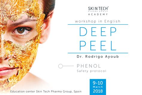 Chemical Deep Peel Course by Phenol - Dr. Rodrigo Ayoub (English course) - Skin Tech Pharma Group