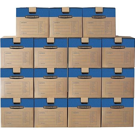 Amazon Bankers Box Smoothmove Classic Moving Boxes Tape Free