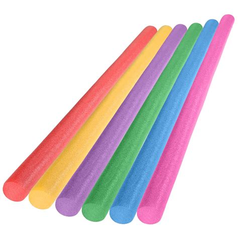 Buy Hanaive 6 Pieces Floating Pool Noodles Foam Tube 51 Inch Long Swim