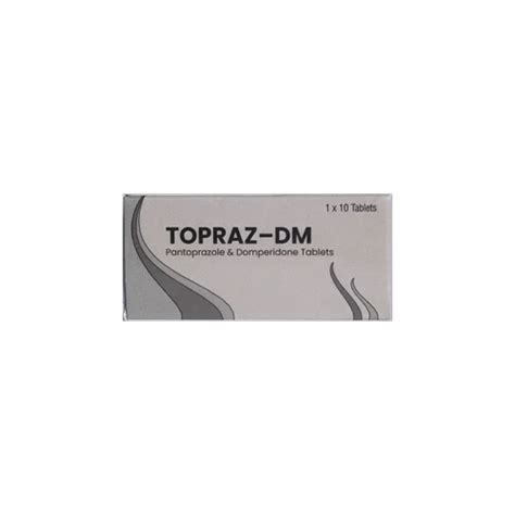 Topraz Dm At Rs 4000stripe Pantoprazole And Domperidone Tablets In