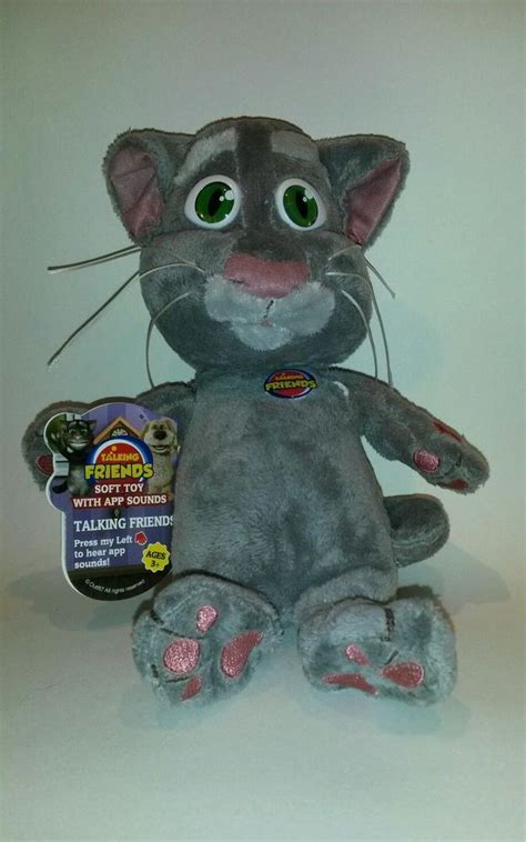 Talking Tom Plush Toy With Talking Friend App Sounds 1778641672