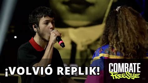 Volvi Replik Combate Freestyle Fecha Parte Youtube