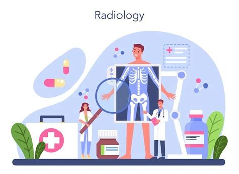 Premium Vector Radiology Concept Idea Of Health Care And Disease