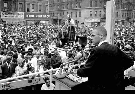 American Black Rights Activist Malcolm X Photo News Tasnim News Agency