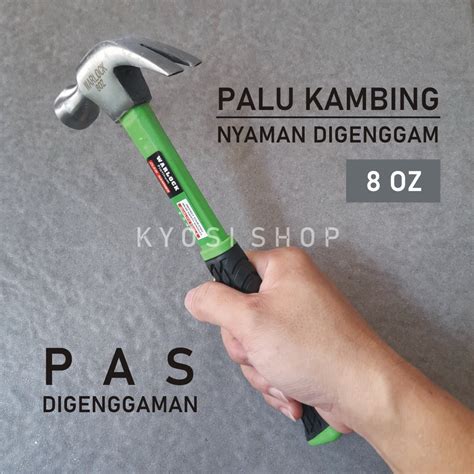 Jual Palu Baja Palu Kambing Oz Gagang Fiber Karet Palu Cabut Paku Palu