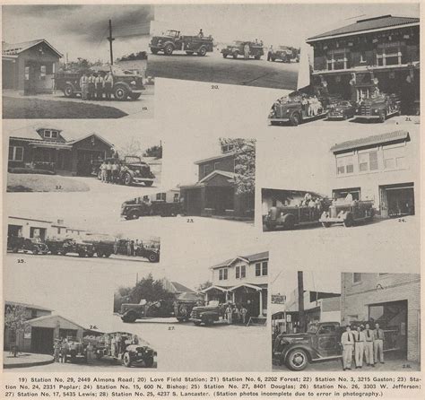 Dallas Fire Stations — 1951 | Flashback : Dallas