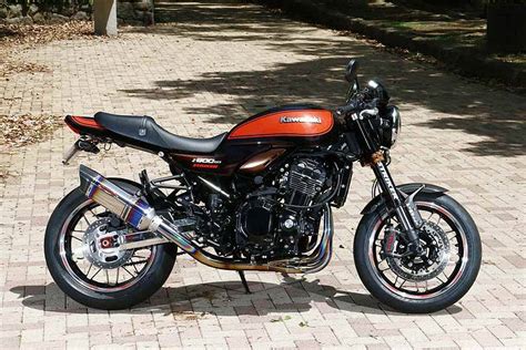 ストライカーからstd比75％軽量化のz900rs用フルエキマフラーが6月登場！ バイクブロス・マガジンズ