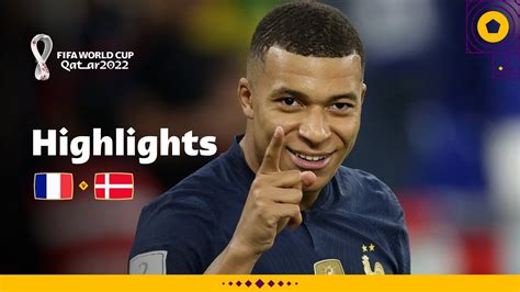 Mbappe Grabs A Double France V Denmark FIFA World Cup Qatar 2022