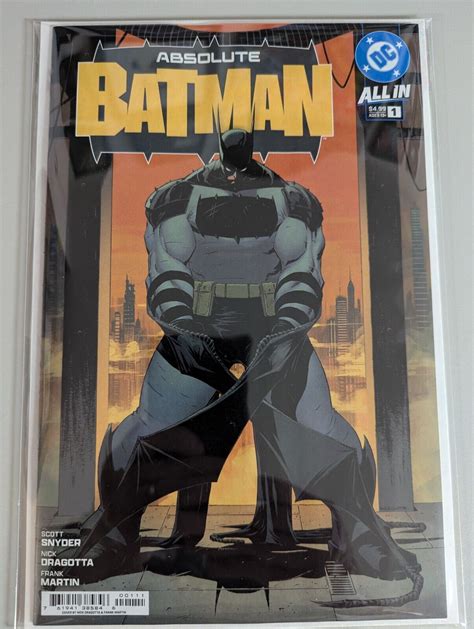 Absolute Batman 1 Nick Dragotta Main Cover A First 1st Print 2024 Unread Ebay