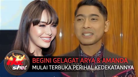 Hubungannya Mulai Terbuka Beginilah Gelagat Arya Saloka Dan Amanda