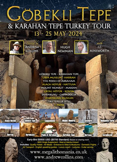 Join Andrew Collins Author Of Gobekli Tepe Genesis Of The Gods And