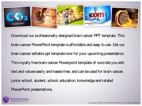 Cancer PowerPoint Template - Cancer PPT Templates