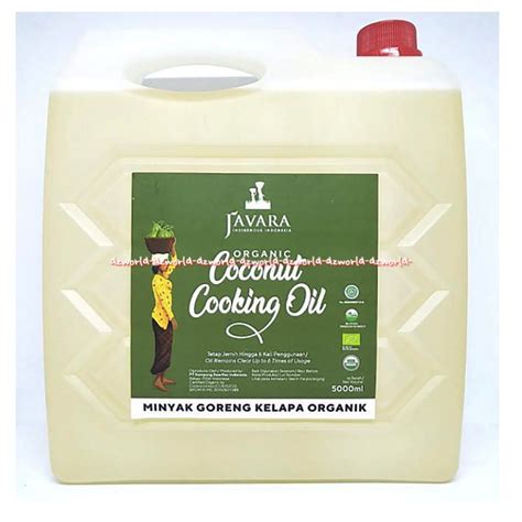 Jual Javara Organic Coconut Cooking Oil L Minyak Goreng Kelapa Organik