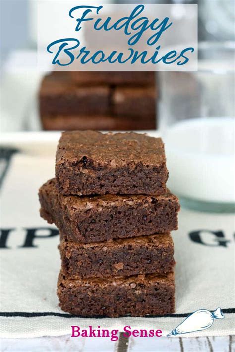 Classic Fudgy Brownies Baking Sense®