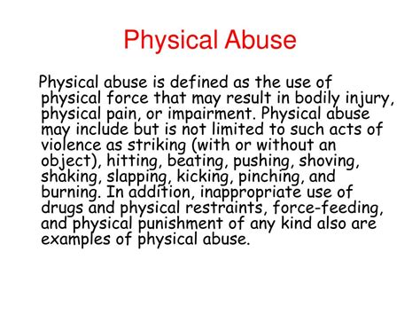 Ppt Abuse Powerpoint Presentation Free Download Id1128809