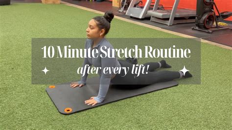 Minute Stretch Routine Post Workout Stretch Routine Increase