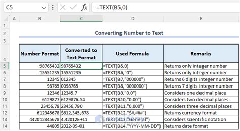 How To Convert Numbers To Text In Excel 4 Methods Exceldemy