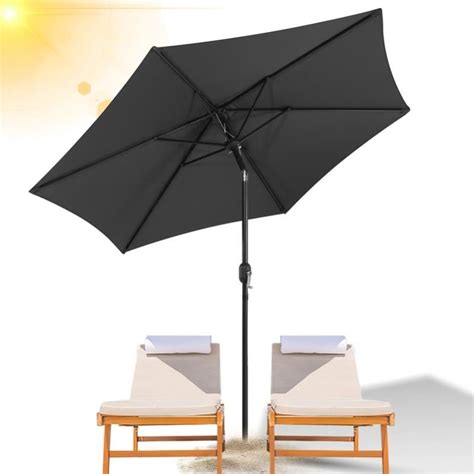 Parasol parasol jardin parasol deporté parasol de balcon 270 cm