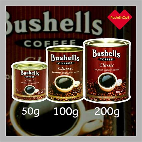 Bushells Coffee Classic Coffee Powder 50g100g200g Shopee Singapore