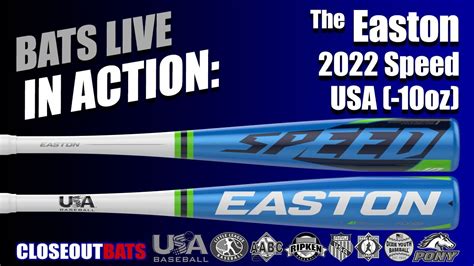 HITTING Easton YBB22SPD10 Speed USA 10oz 2022 YouTube