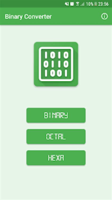 Binary Converter Apk สำหรับ Android ดาวน์โหลด