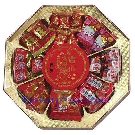 2017 Assorted Soft Candies For Chinese New Year Good Luck 16 Oz