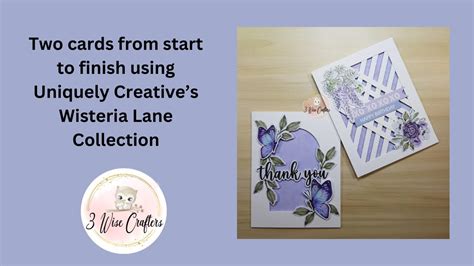 Using Ephemera To Create Two Cards YouTube