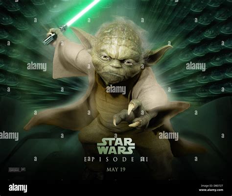 STAR WARS: EPISODE III - REVENGE OF THE SITH (POSTER)(2005) YODA GEORGE ...