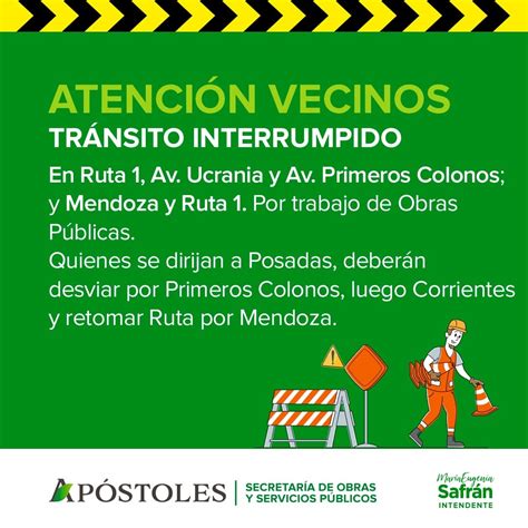 Por trabajos de construcción de colectora Transito interrumpido por