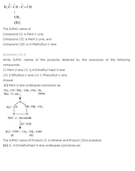 Hydrocarbons Class Chemistry Ncert Solutions