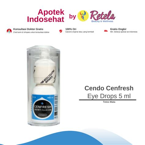 Jual Cendo Cenfresh Eye Drops 5 Ml Iritasi Pada Mata Yang Kering