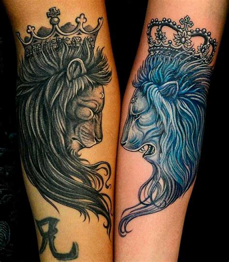 Top Imagen Tattoo Pareja Leones Abzlocal Mx