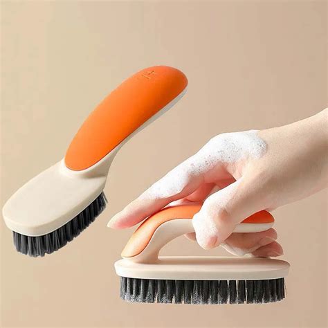 Brosse R Curer Portable En Plastique Poils Durs Pour La Cuisine Brosse