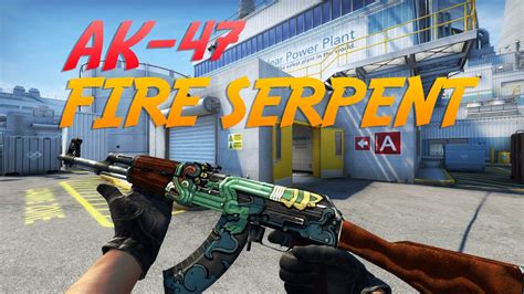 CS GO AK 47 Fire Serpent Showcase And Prices YouTube