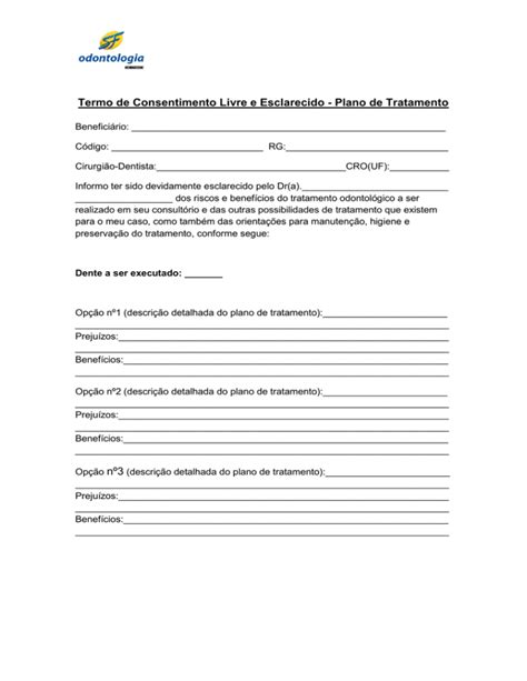 Topo 49 Imagem Modelo De Termo De Consentimento Livre E Esclarecido