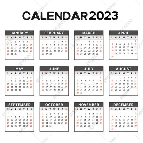 2023 Calendar Planner Vector Art Png Beautiful Calendar 2023 2023 - Riset