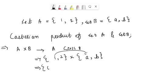 Solved Let A 1 2 3 4 And B 3 4 Y Find A X B X P A ∩ B P And X Denote Power Set And