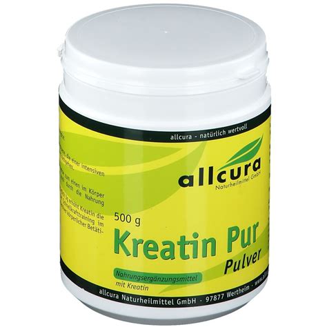 Allcura Kreatin Pur Pulver 500 G Shop Apotheke