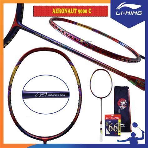 Jual Raket Badminton AeroNaut 9000C Raket Lining Aeronaut 9000 Combat