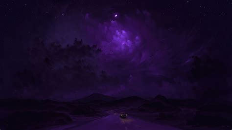 3840x2160 Purple Night Ride 4k 4k Hd 4k Wallpapersimagesbackgroundsphotos And Pictures