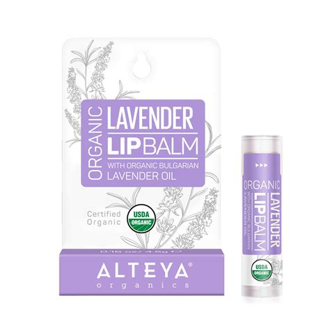 Alteya Bio Lippenbalsam Lavendel G Usda Organic Zertifiziert Rein