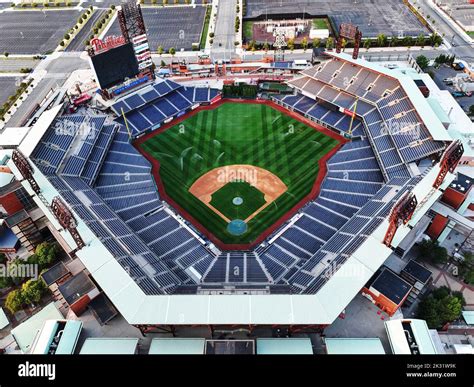 Aerial View of Empty Citizens Bank Park Philadelphia Stock Photo - Alamy