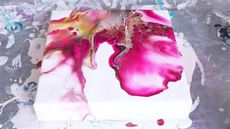 Fluid Painting Dutch Pour Technique Acrylic Art Youtube