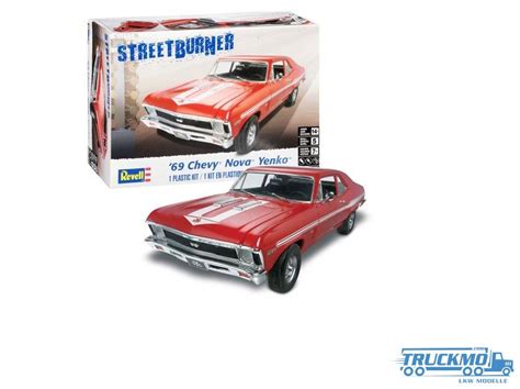 Revell USA cars 1969 Chevy Nova Yenko 1:25 14423 | TRUCKMO Truck Models ...