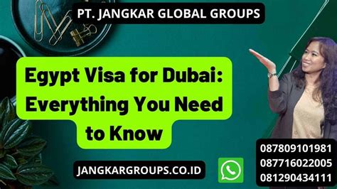 Egypt Visa For Dubai Everything You Need To Know Jangkar Global Groups