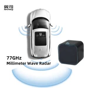 77GHz Millimeter Wave Radar Car Reverse Warning System With Car Blind