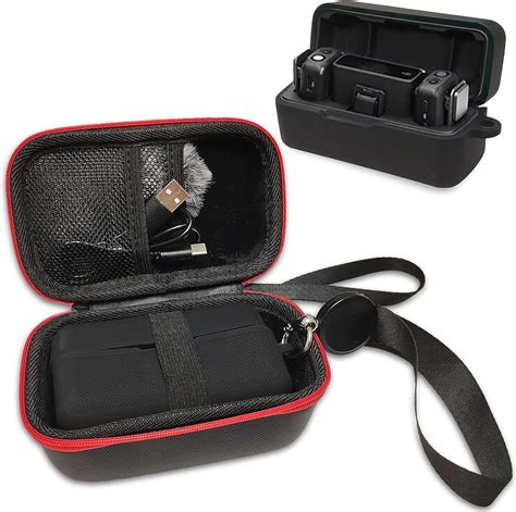 Funda De Transporte Y Funda De Silicona Para Dji Mic Tx Rx